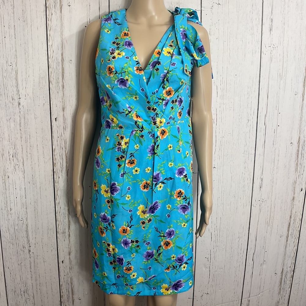 NWT Emma & Michele Floral Print Dress Size 10 Sleeveless